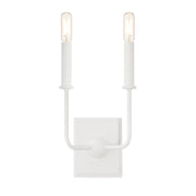 Avondale 2-Light Wall Sconce in Bisque White