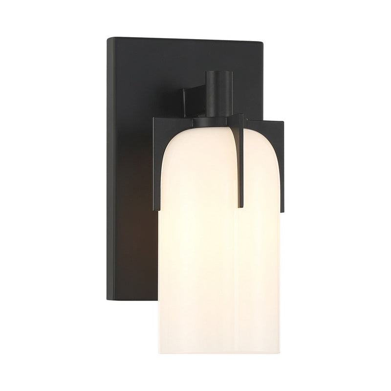 Caldwell Wall Sconce in Matte Black