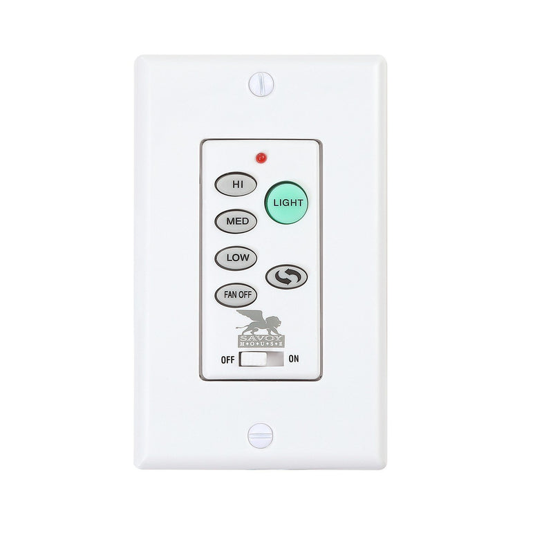 Fan D'Lier Wall Control and Receiver in White