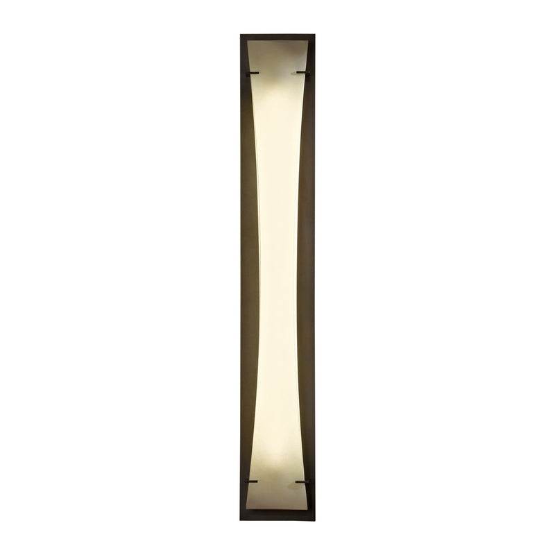 Bento Large LED Sconce in Dark Smoke - 205956-LED-07-SH1973 by Hubbardton Forge