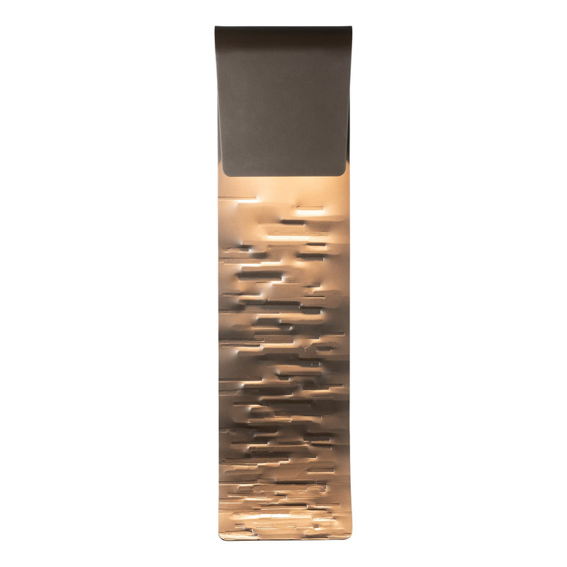 Element Large Outdoor Sconce in Coastal Dark Smoke - 302036-SKT-77 by Hubbardton Forge