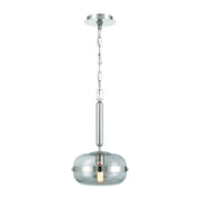Nottingham 10" Pendant in Polished Nickel