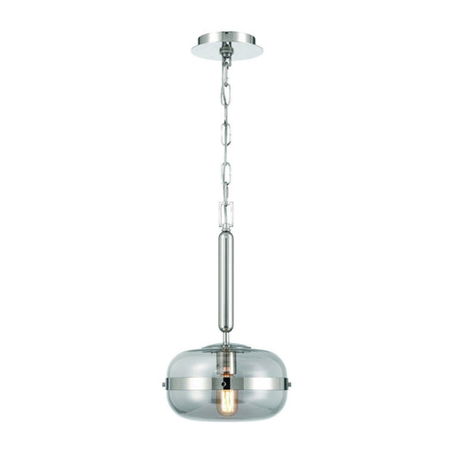 Nottingham 10" Pendant in Polished Nickel