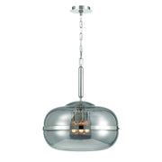 Nottingham 3-Light 19.8" Pendant in Polished Nickel