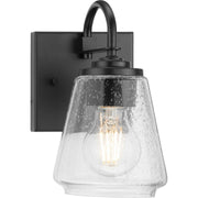 Martenne Bath Sconce in Matte Black
