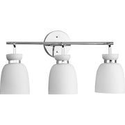 Lexie 3-Light Bath Vanity Light in Polished Chrome