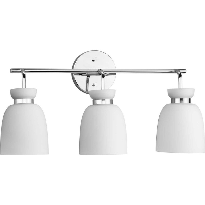 Lexie 3-Light Bath Vanity Light in Polished Chrome