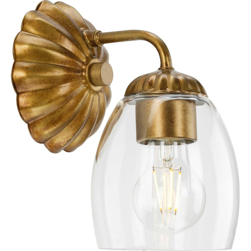 Quillan Bath Sconce in Gold Ombre