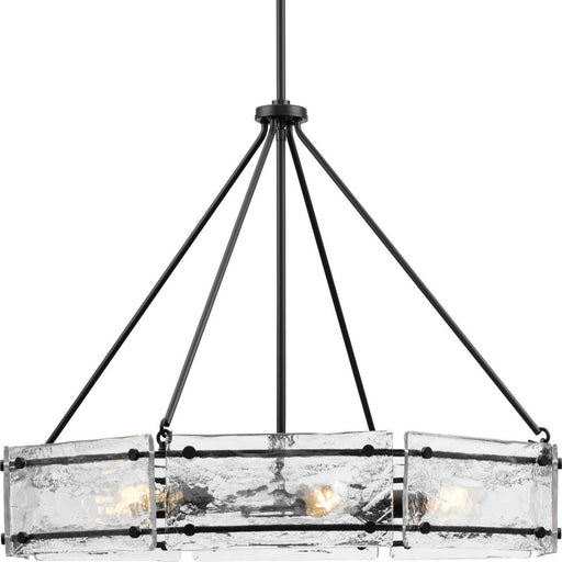 Rivera 6-Light Pendant in Matte Black