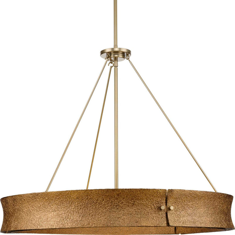 Lusail 6-Light Pendant in Soft Gold