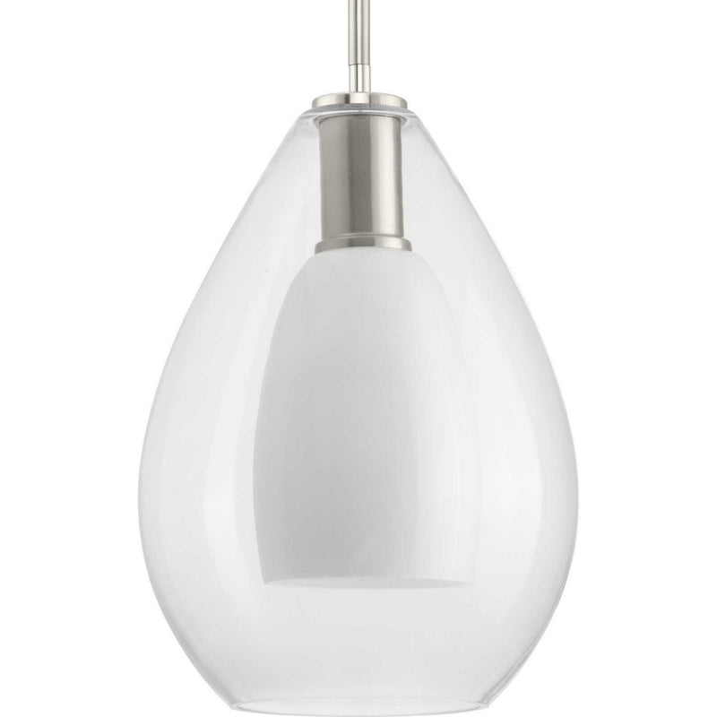 Carillon Mini Pendant in Brushed Nickel