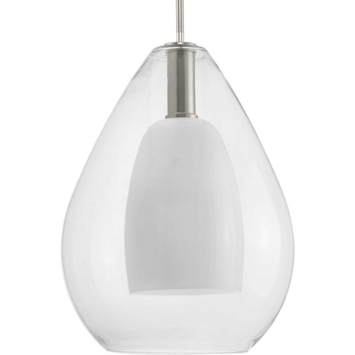 Carillon Large Pendant in Brushed Nickel