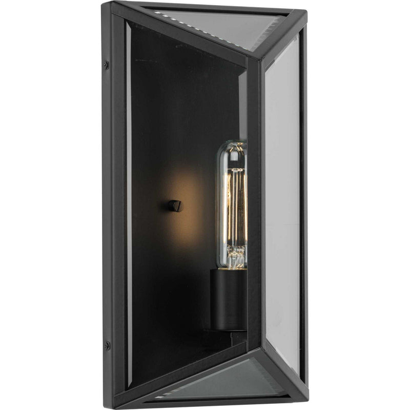 Bristol Outdoor Wall Lantern in Matte Black