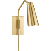 Cornett Wall Sconce in Brushed Gold