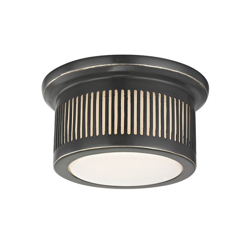 Bangor Flush Mount in Old Bronze
