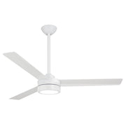 Roto 52" LED Ceiling Fan in Flat White