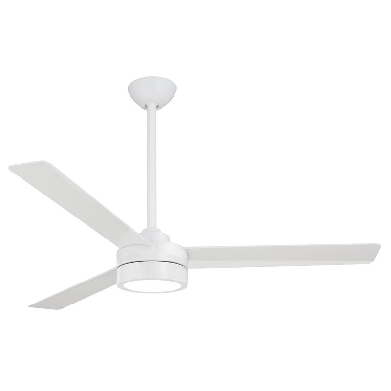 Roto 52" LED Ceiling Fan in Flat White
