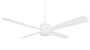 Falco 54" LED Ceiling Fan in Flat White