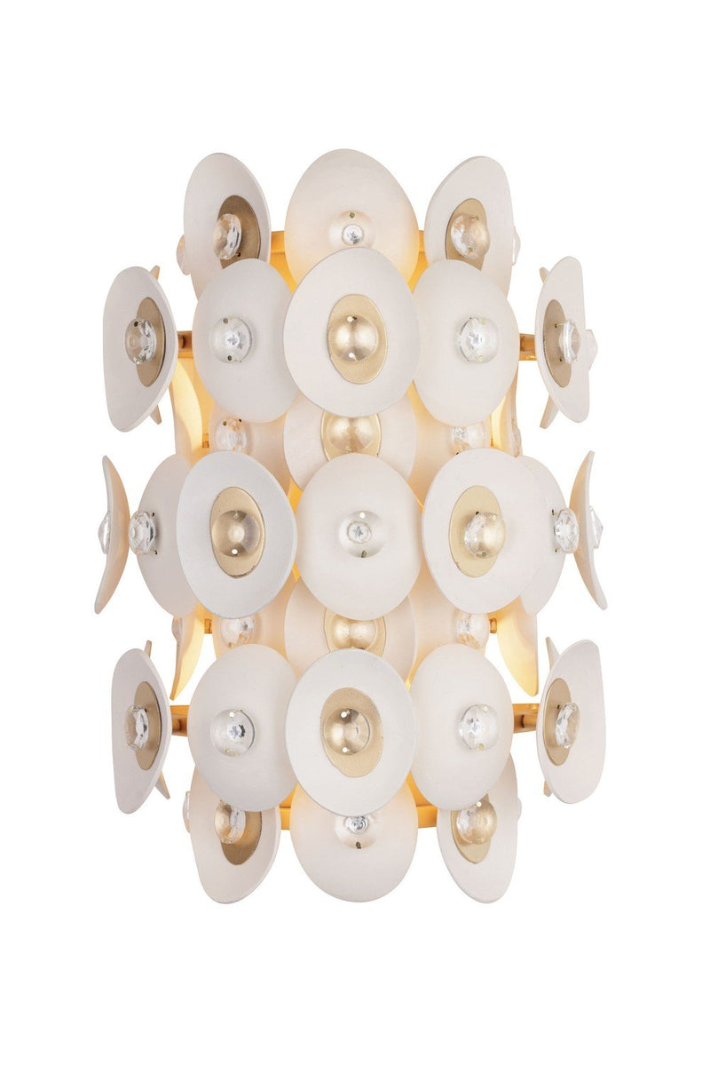 Niu 2-Light Wall Sconce in Fawn Gold