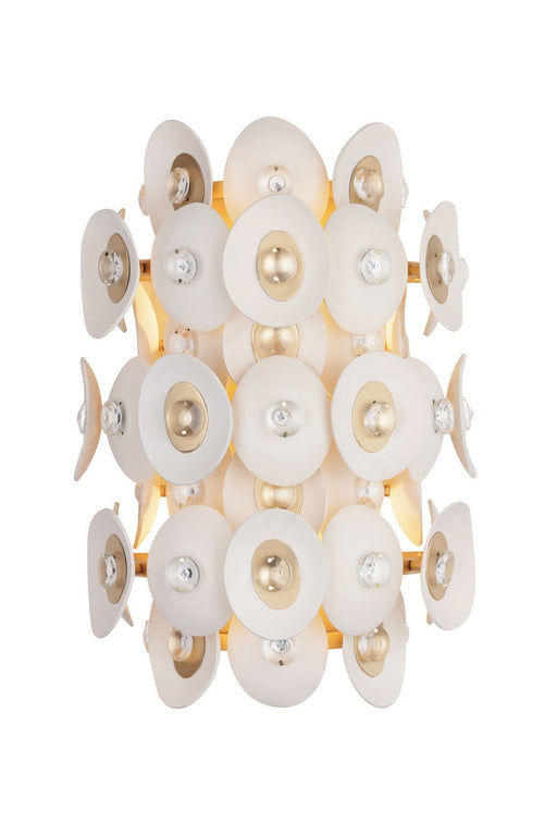 Niu 2-Light Wall Sconce in Fawn Gold