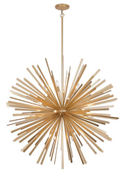 Confluence 20-Light Pendant in Piastra Gold