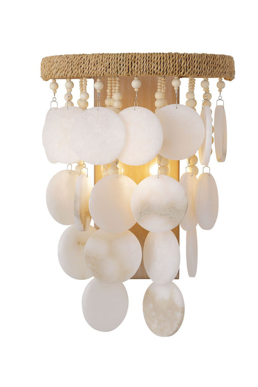 Aurelia's Cove 2-Light Wall Sconce in Autumn White