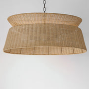 Tulum 6 Light Pendant in Dark Bronze
