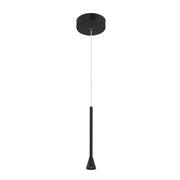 Piccolo LED Mini Pendant in Coal Black