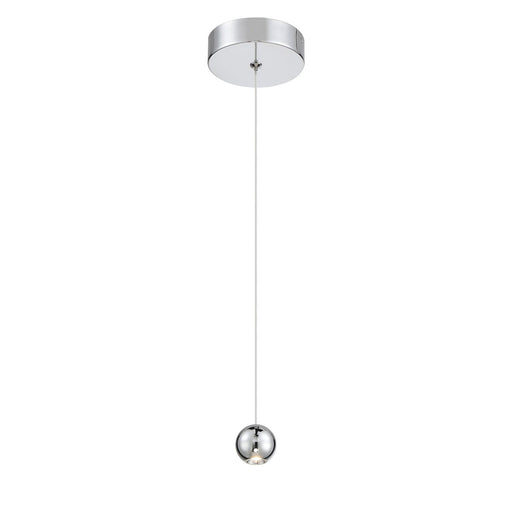 Itty LED Mini Pendant in Chrome
