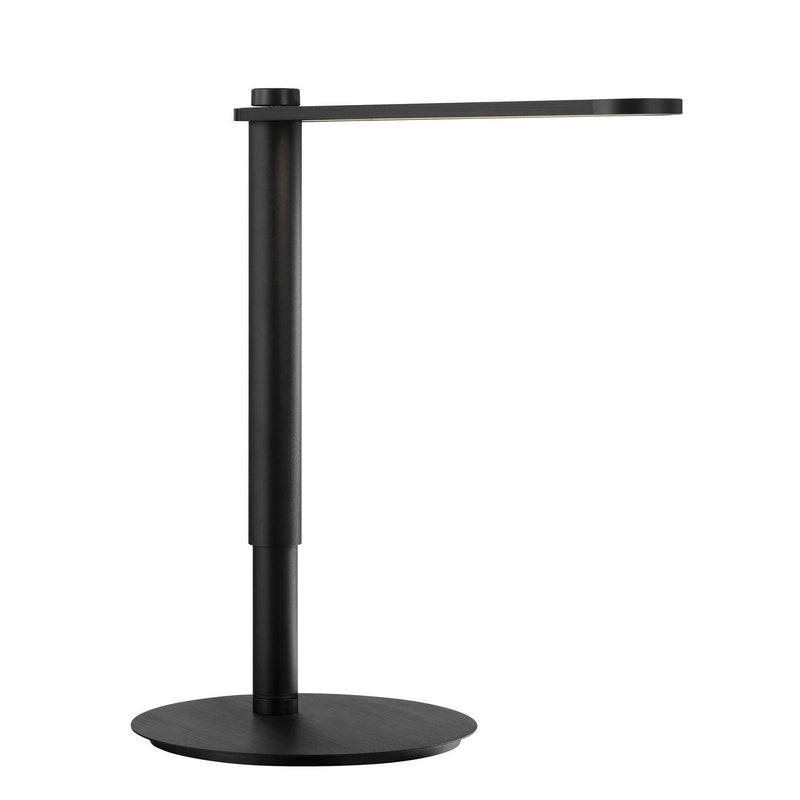 George Kovacs LED Boom Arm Desk Lamp in Coal Black