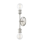 Lansdale 2-Light ADA Bath Vanity Light in Brushed Nickel
