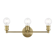 Lansdale 3-Light ADA Bath Vanity Light in Antique Brass