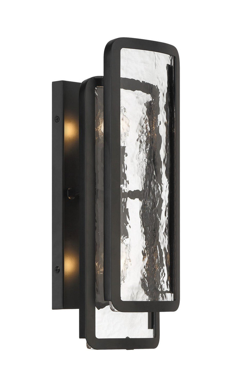 Bella Collina 2-Light Wall Sconce in Coal