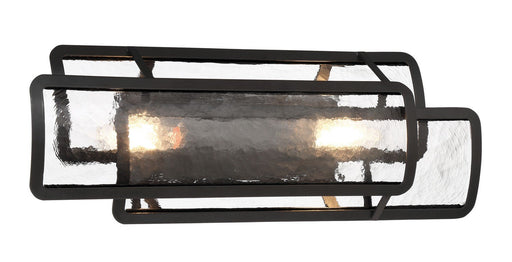 Bella Collina 2-Light Bath Vanity Light in Coal