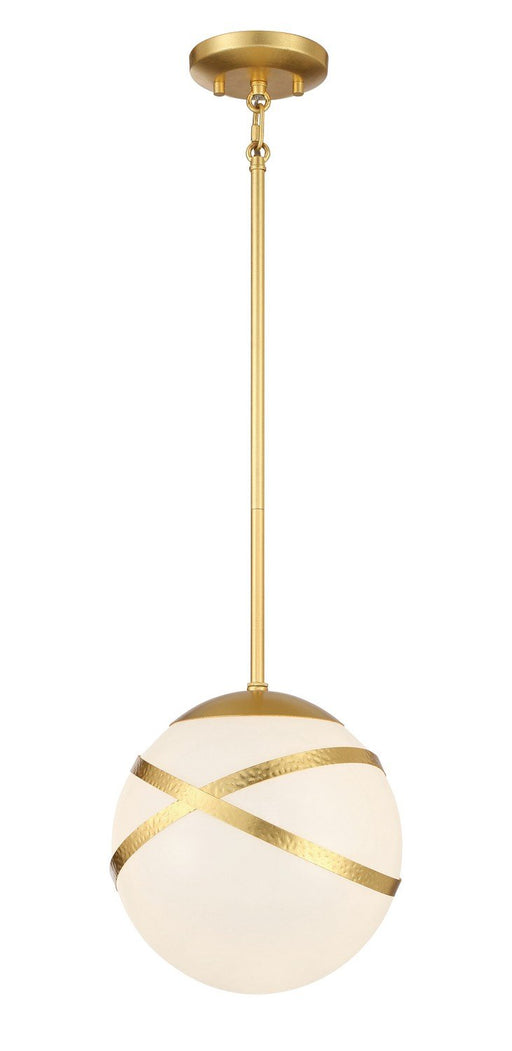 Batignolles Mini Pendant in Spring Gold Leaf