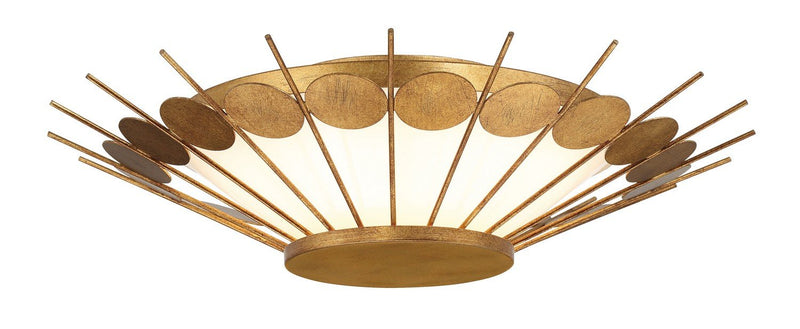 Capieso LED Flush Mount in Elara Gold