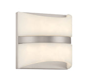 Velaux Small LED Wall Sconce in Brushed Nickel