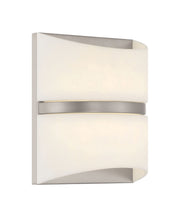 Velaux Large LED Wall Sconce in Brushed Nickel