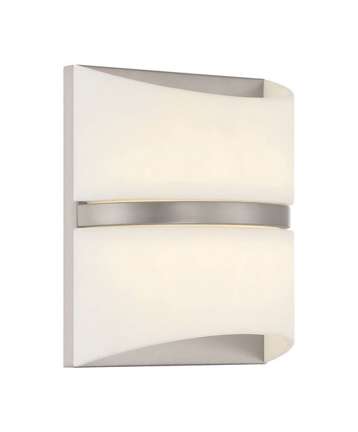 Velaux Large LED Wall Sconce in Brushed Nickel