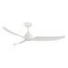 CF92952-WH - Hugo 52" Exterior Ceiling Fan in Matte White by Kuzco Lighting