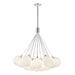 Bolla LED Chandelier in Opal Glass - Lamps Expo