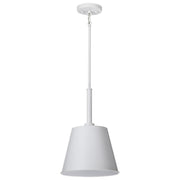 Alexis 11" Pendant in Matte White