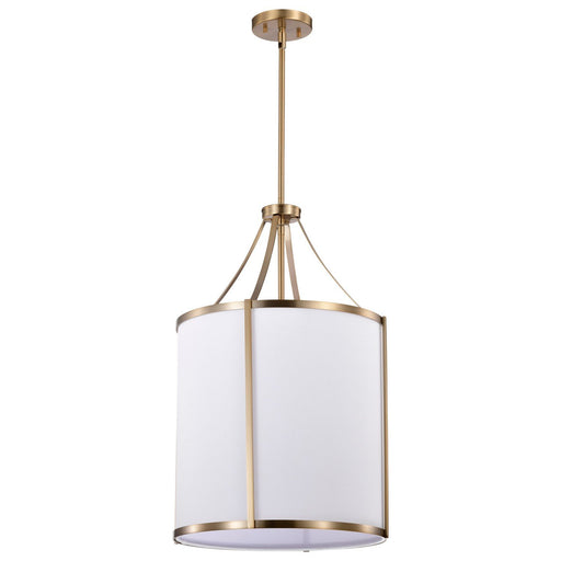 Easton 3-Light Pendant in Burnished Brass