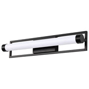 Canal 24" LED Bath Vanity Light in Matte Black