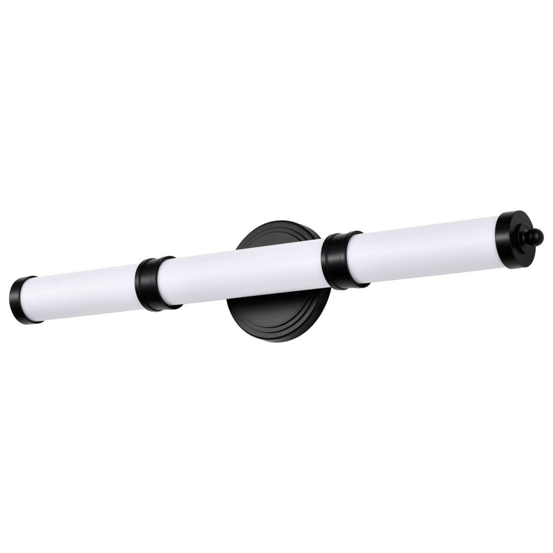 Kagen 26" LED Bath Vanity Light in Matte Black