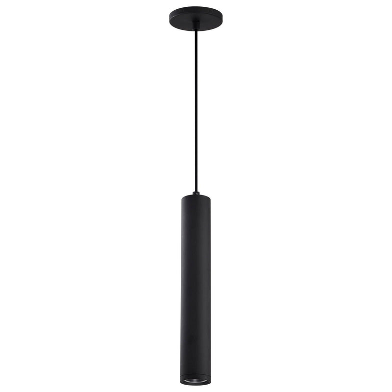 Century LED Pendant in Matte Black