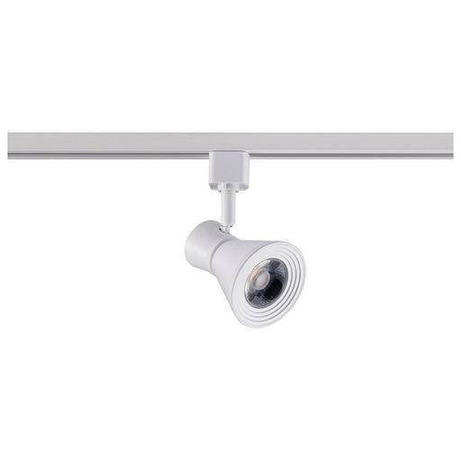 3.25" H-Type LED Track Head, 5.25" Projection in Matte White