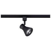 3.25" H-Type LED Track Head, 5.25" Projection in Matte Black