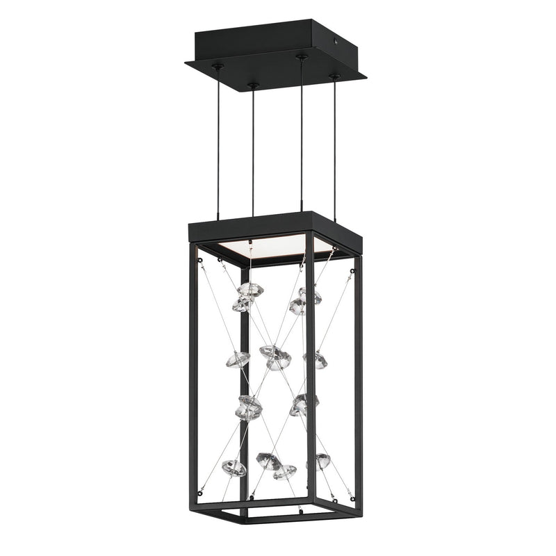 Entanglement LED Pendant in Black - Lamps Expo