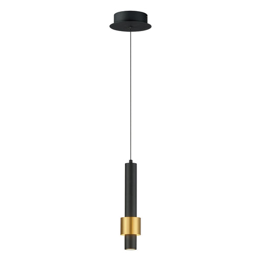 Reveal LED Pendant in Black & Gold - Lamps Expo